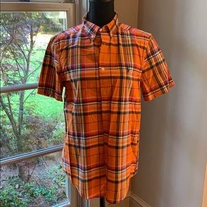 Boys XL POLO Short Sleeve Button Down Shirt